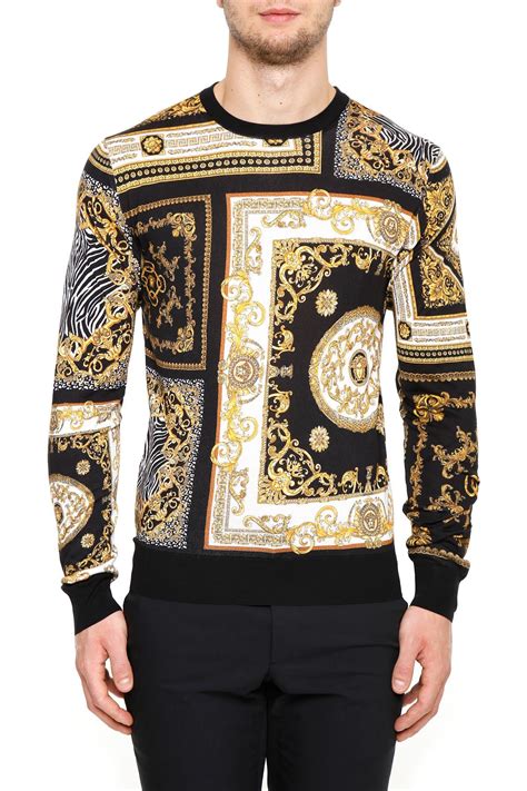 versace pullover pailletten|Versace outlet sale.